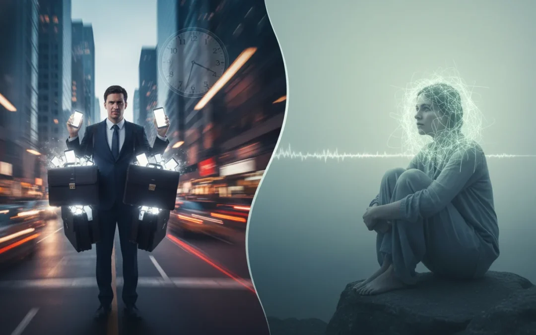 Diferença entre ansiedade e estresse: o guia científico e definitivo